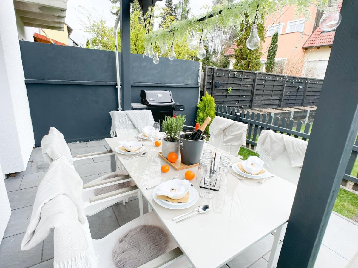 M-Style 01 Apartment Mit Terrasse Und Gasgrill, 24H Self-Check-In, Free Parking, Netflix Nürnberg Eksteriør bilde